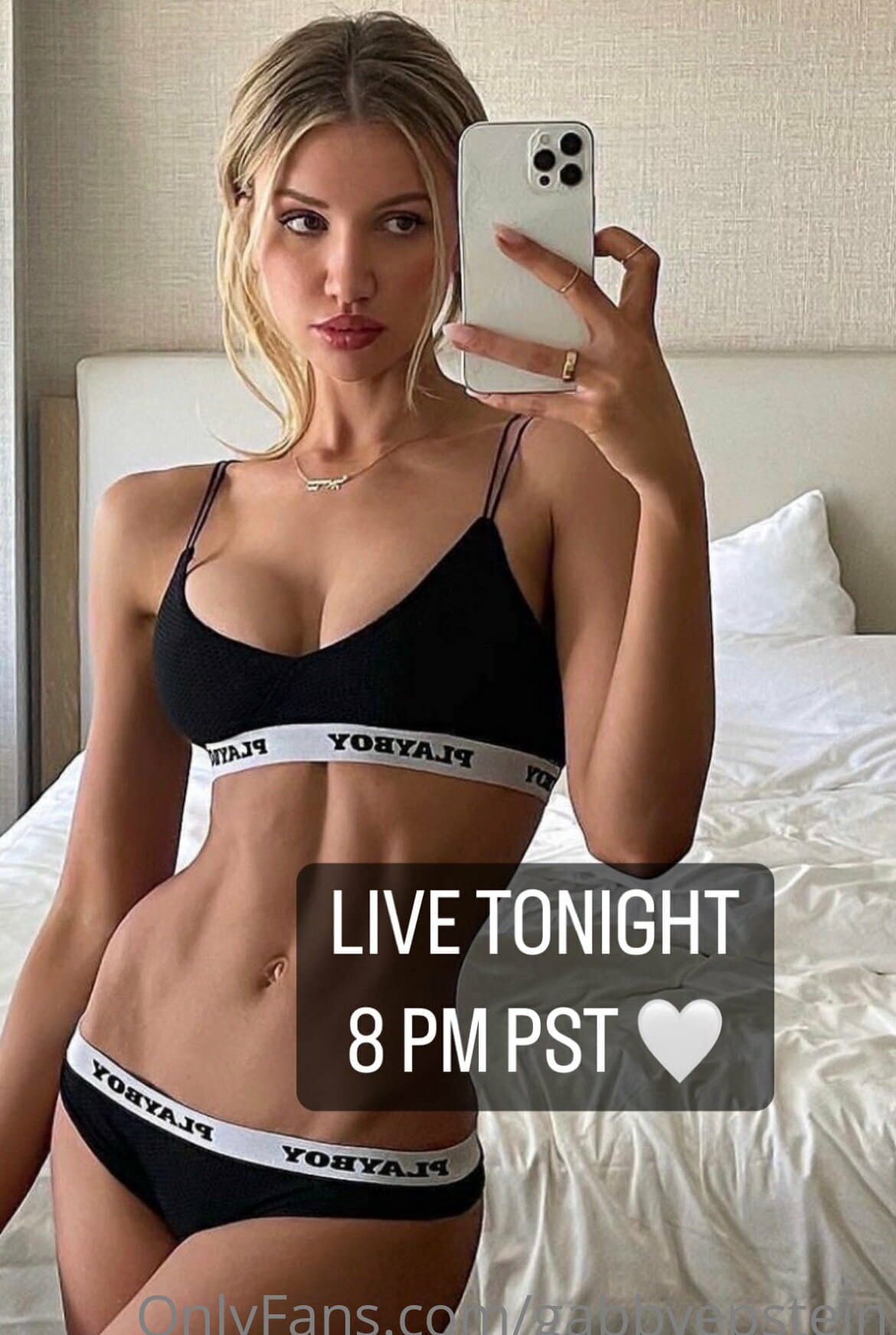 Hot only fans cheerleader Gabby Epstein flaunts her big ass and underboobs