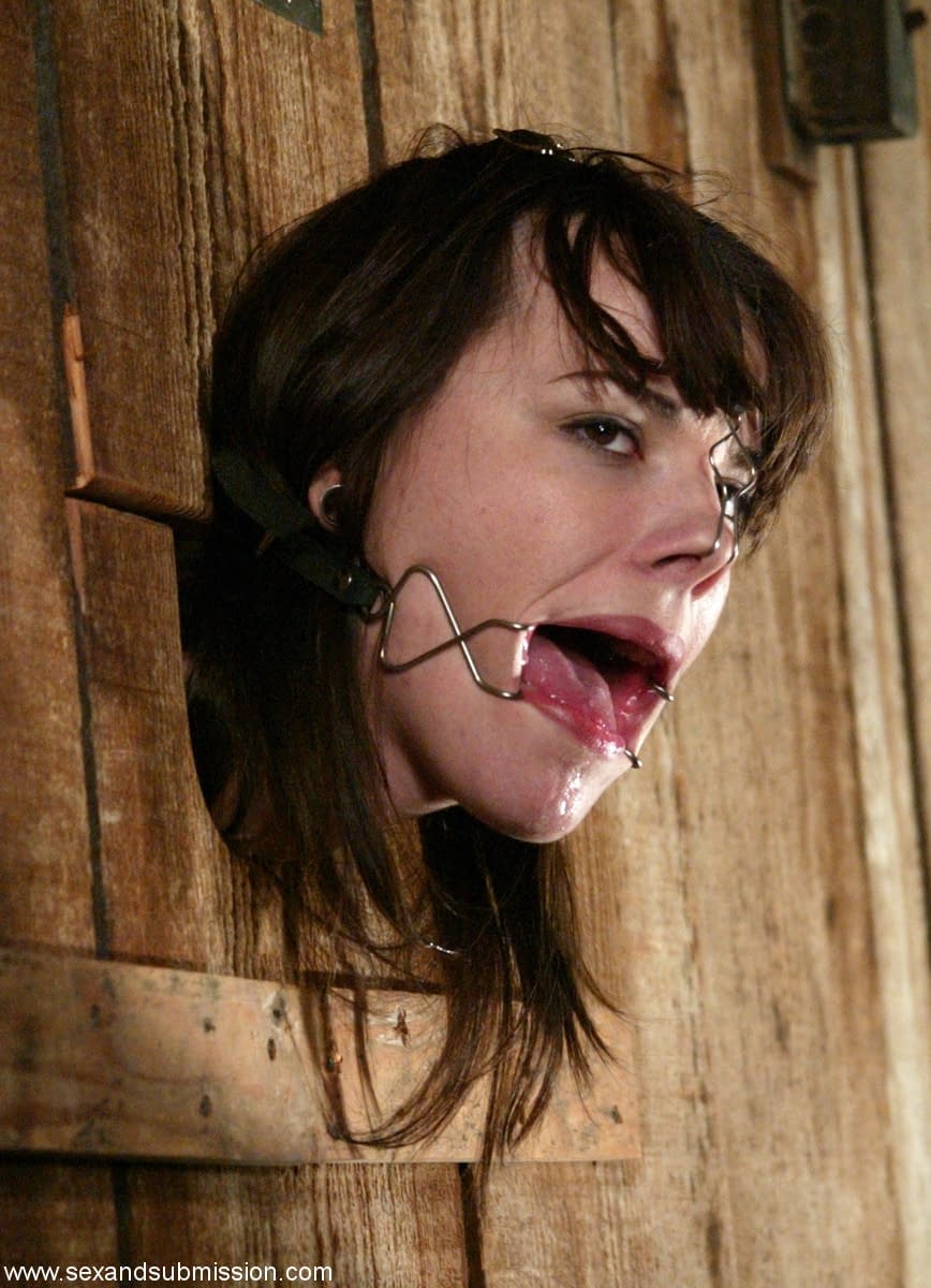 顺从的美国人达娜-德-阿蒙德（Dana DeArmond）被羞辱和痛苦地性交