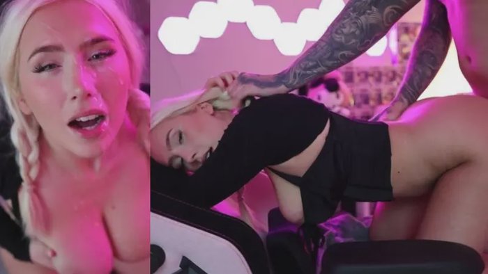 Wettmelons Gets Banged On Her Gaming Chair